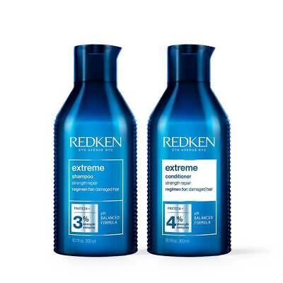 Redken Extreme Shampoo and Conditioner 10.1 oz SET for Damag