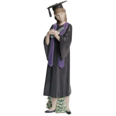 NAO BY LLADRO #1631 GRADUATION JOY BRAND NEW IN BOX GIRL LADY HONORS LARGE F/SH