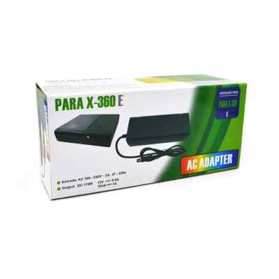 AC Power Supply Brick Charger Adapter Cable Cord for Microsoft Xbox 360 E System