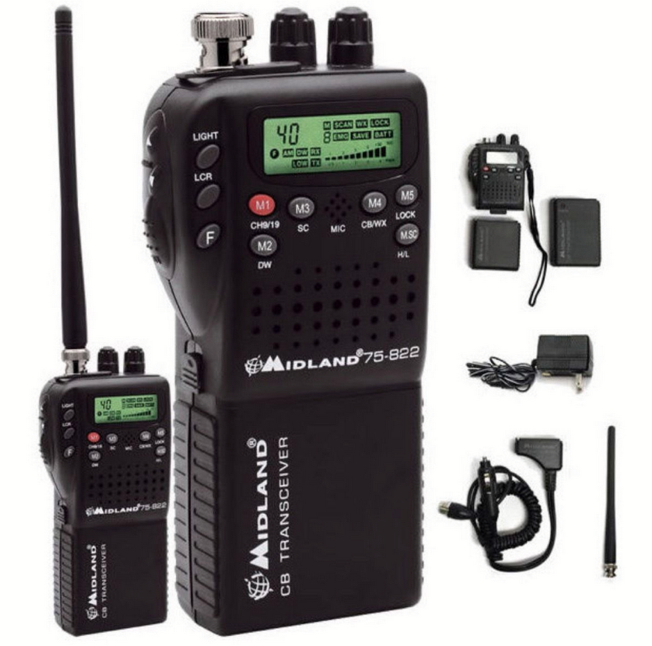 Купить ✅ Си-Би радиостанция Cb Radio Handheld 40 Channel Transceiver Emerge...