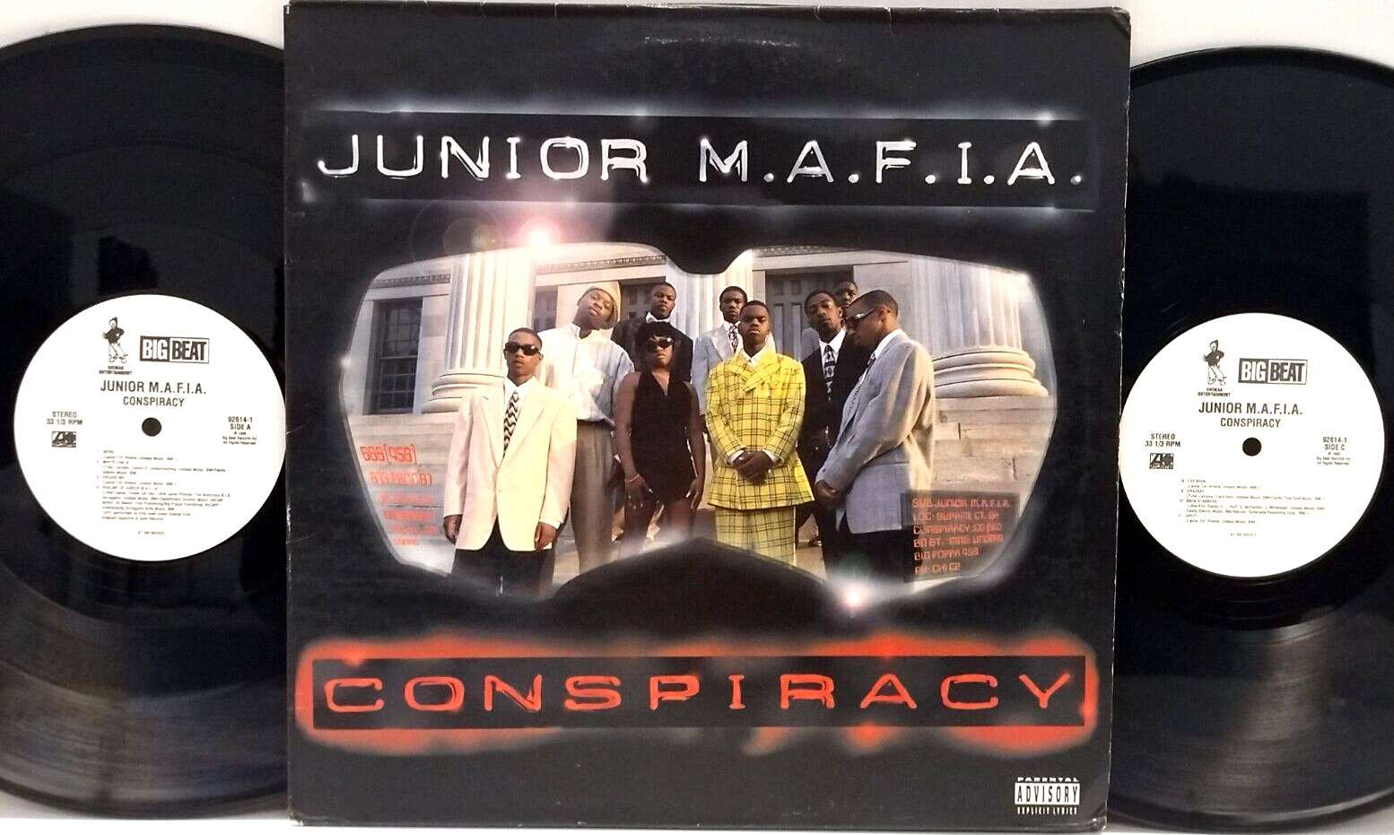 洋楽 CONSPIRACY / JUNIOR MAFIA (2LP) Junior M.A.F.I.A. - Conspiracy (Splatter Colored Vinyl 2xLP)