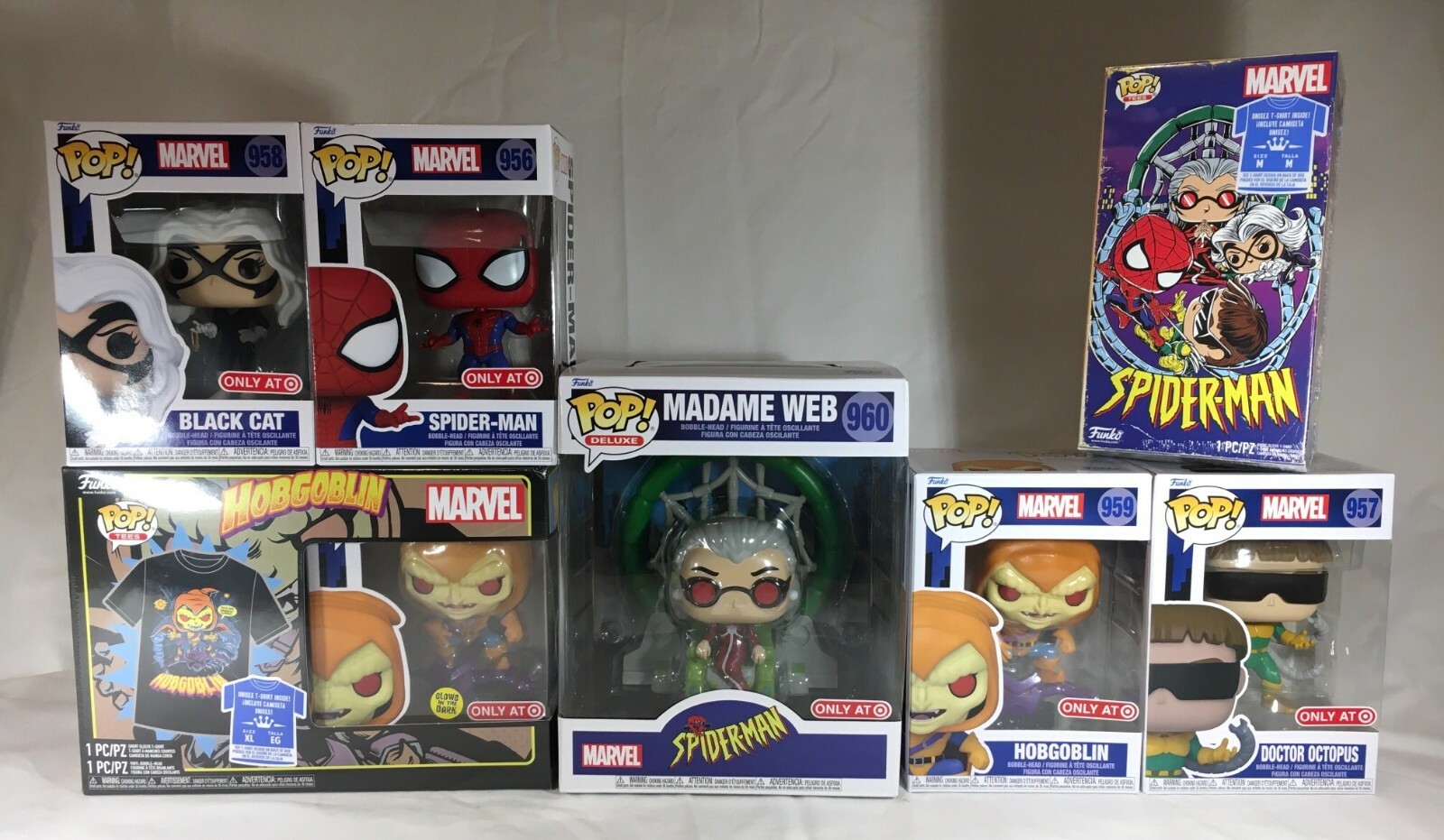 スパイダーマン　POP Amazon.com: Pop! Marvel 956 Spider-Man The Animated Series