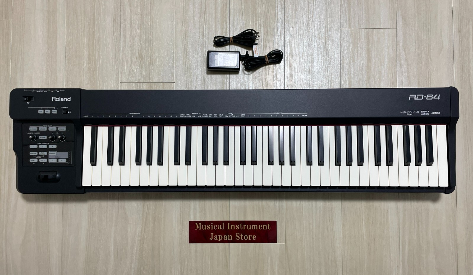 【美品】Roland RD-64 デジタルピアノ MIDIキーボード 64鍵盤 美品 Roland RD-64 デジタルピアノ MIDIキーボード 64鍵盤