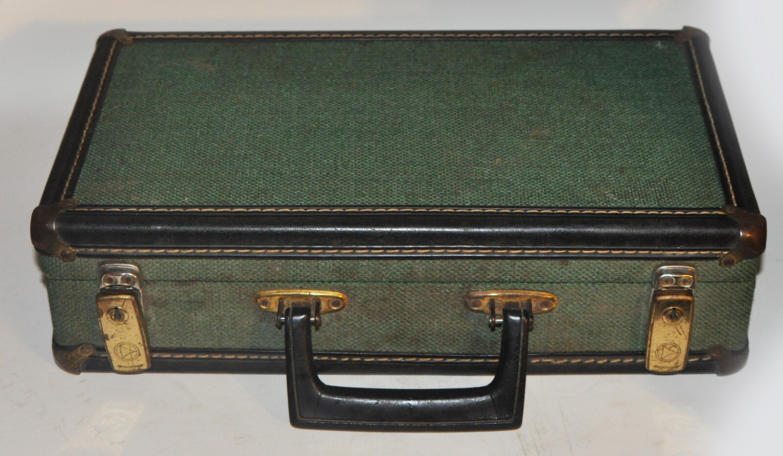 Noblet Paris Wood Vintage Black Clarinet With Green Hard Case France Instrument