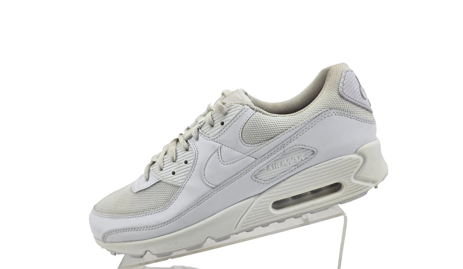 靴 Nike Air Max 90 LTR 25cm NIKE AIR MAX 90 LTR (GS) WHITE-IRON GREY-BLUE SZ 6Y-WOMENS