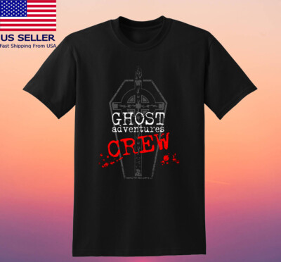 Ghost Adventures TV Series Men's Black T-shirt Size S-5XL