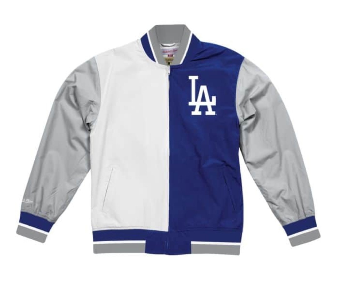 Mitchell&Ness Dodgers ジャケット LOS ANGELES DODGERS MEN'S MITCHELL & NESS LIGHTWEIGHT SATIN