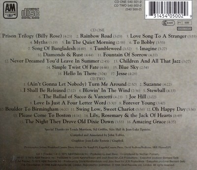 JOAN BAEZ DIAMONDS NEW CD