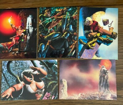 1993 Comic Image Richard Corben Fantasy Art Trading Cards Set