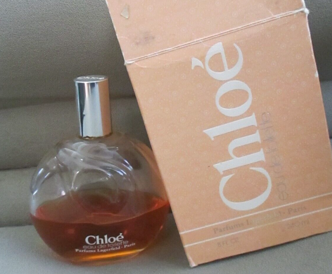 1/3 FULL CHLOE BY LAGERFELD PARIS 8 oz 240ml Eau De Toilette