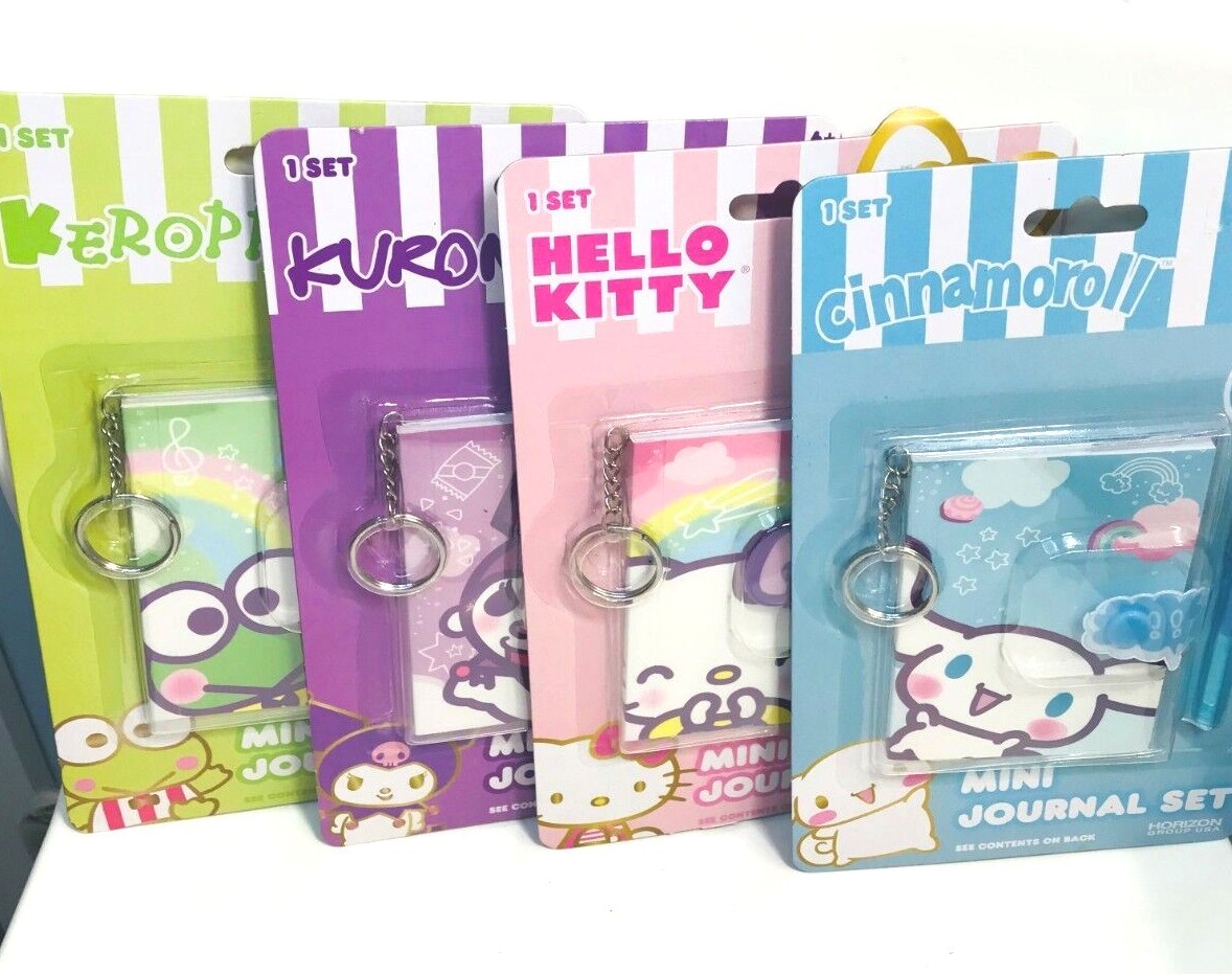 Sanrio **HELLO KITTY AND FRIENDS MINI JOURNAL SET** You