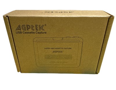 AGPtEK Super USB Cassette Capture Audio Tape to Digital Converter