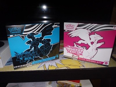 Pokemon Black Bolt and White Flare Elite Trainer Box ETB Set