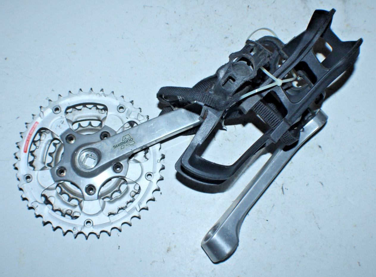 Shimano A Triple MTB Crankset Silver 170mm 42/32/22T BCD64