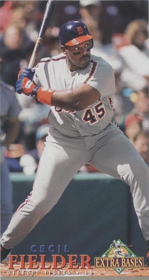 Fleer Extra Bases 1994 - Cecil Fielder #73