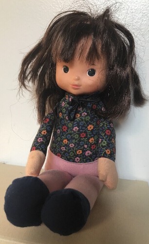 Vintage 1978 Fisher Price Toys #243 My Friend Bobbie Lapsitter Stuffed 9” Doll