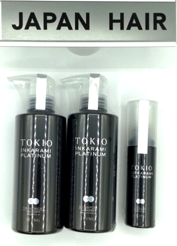 TOKIO IE Inkarami Platinum Shampoo 400ml + Treatment 400g +