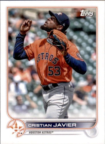 2022 Topps Mini - Cristian Javier #211