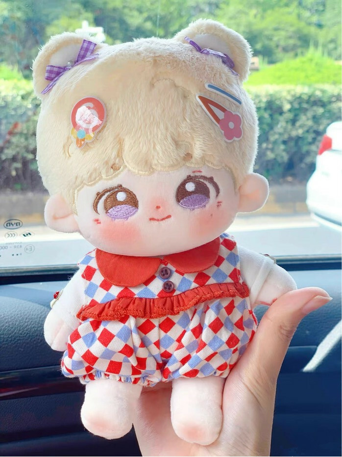 20cm KPOP Bangtan Boys Plush Doll V Kim Tae Hyung Stuffed