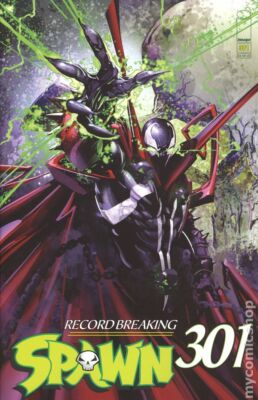 Spawn #301E Crain Variant NM 2019 Stock Image