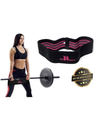 Resistance Hip Bands Circle by RIMSports -Best Resistance Glute Band for Legs...