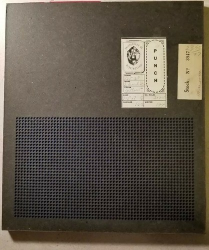 Salesboards of Distinction 5 c Special Award Punch board game casino unused