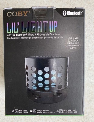 COBY Lil  Light Up Bluetooth Speaker