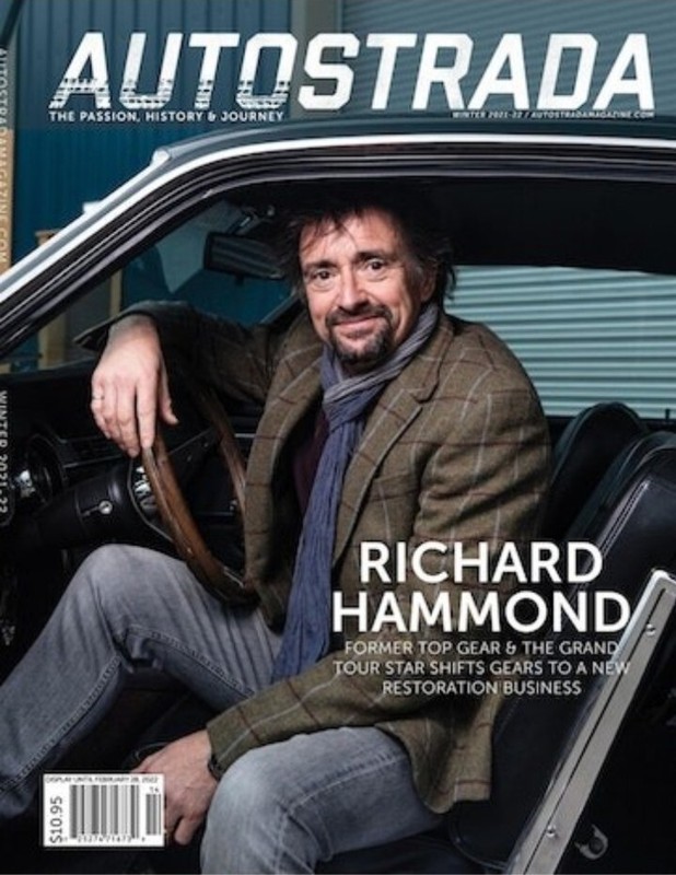 Richard Hammond- Autostrada Magazine- Feb 2022- BRAND NEW