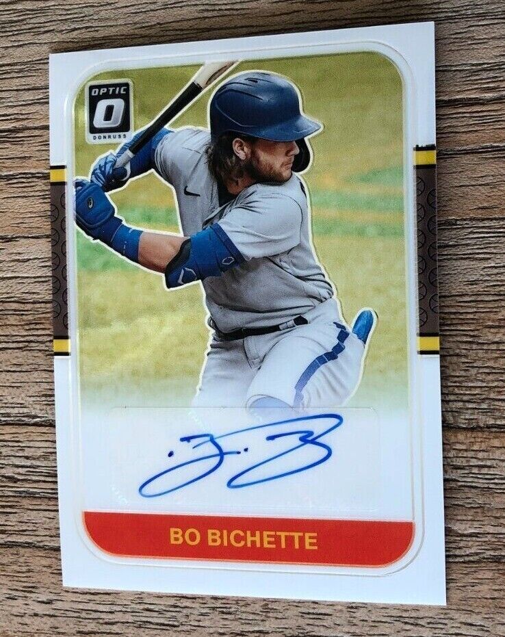 Bo Bichette 2021 Panini Donruss Optic RS87-BI Toronto Blue