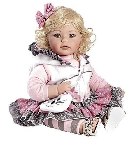 ADORA Realistic Doll The Cat's Meow Toddler Doll - 20 inch
