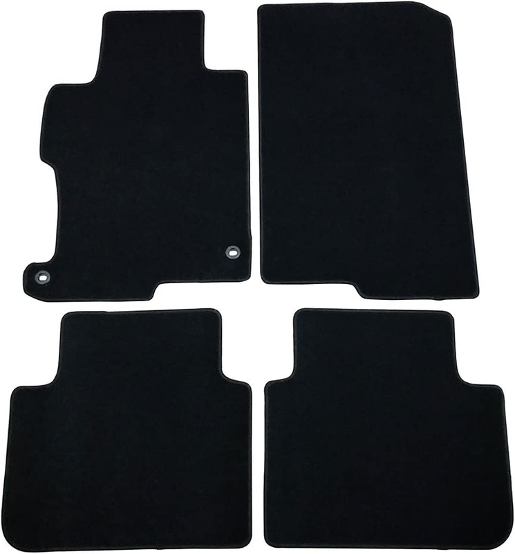 Floor Mats for 2013-2017 Honda Accord Sedan Factory Fitment Carpet Front & Rear