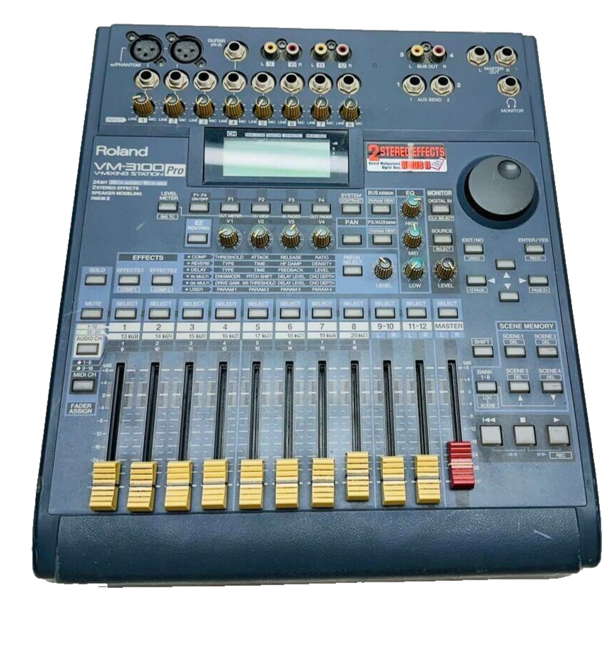 【美品】Roland VM-3100 V-MIXING STATION Roland VM-3100 Mixing Station 20 Channel Audio Digital Mixer