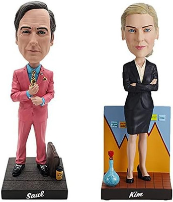 Better Call Saul Kim Wexler & Saul Goodman Bobblehead Bundle Pack