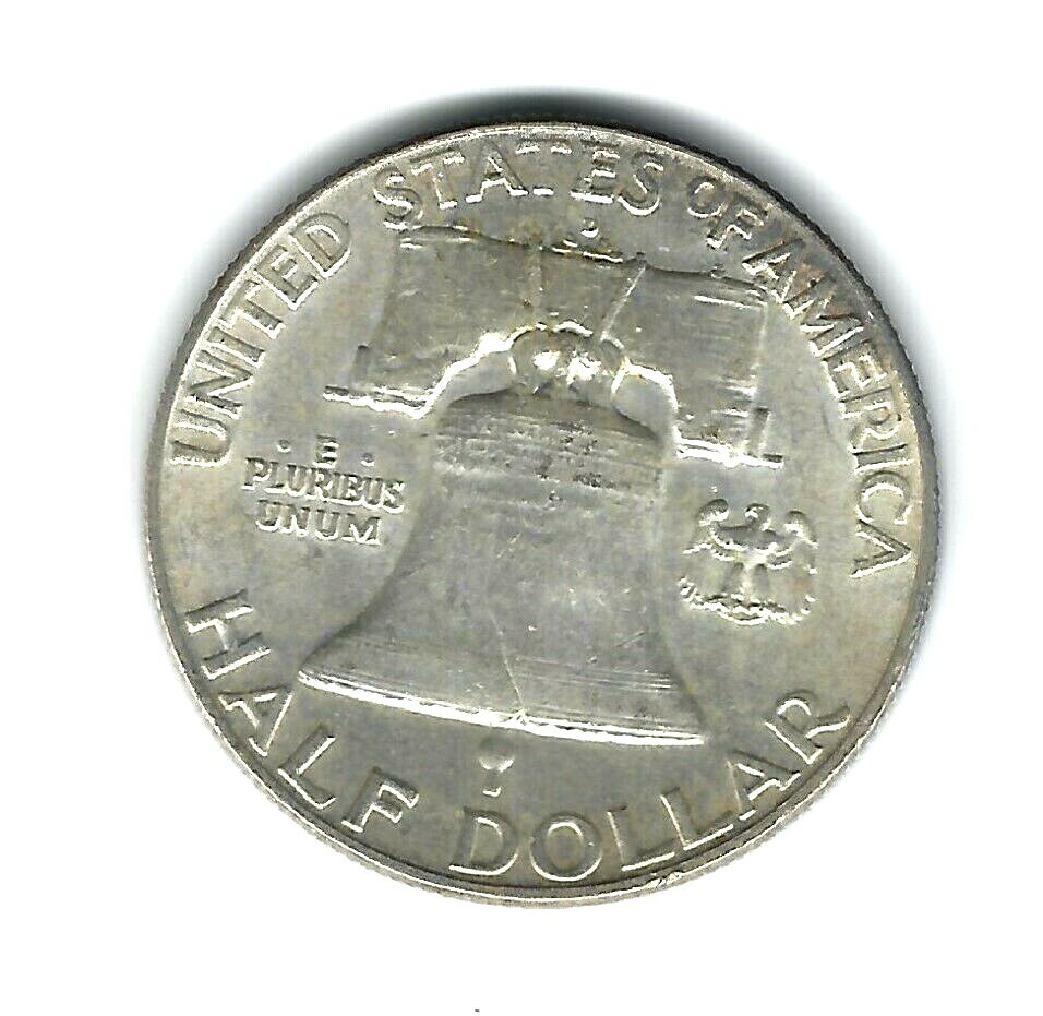 1963-D  Franklin Half Dollar 90% Silver