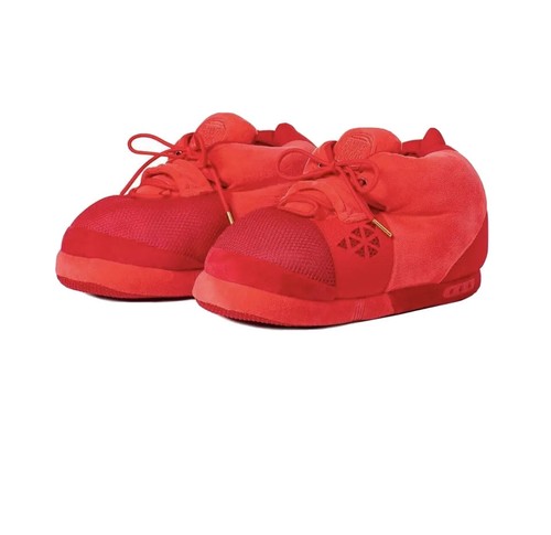 OG Yeezy YZY Red Oct Styled Sneaker Slippers - Unisex Sneakerhead One Size