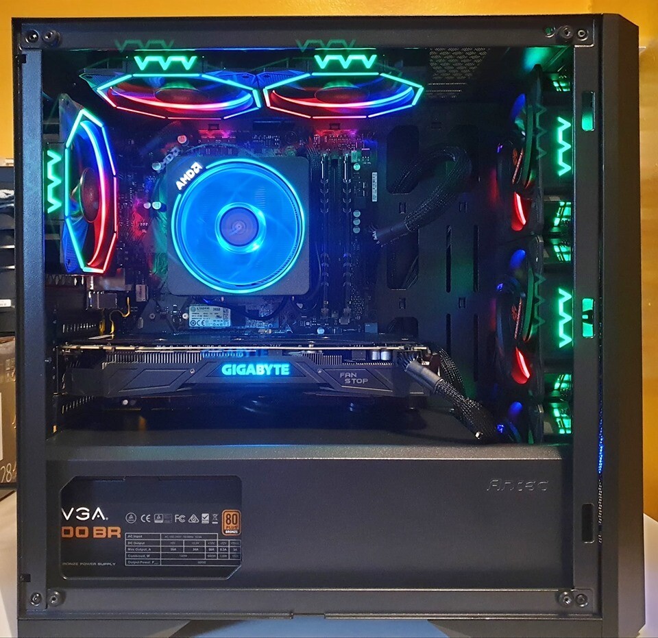 AMD Ryzen 5 2400G With GTX 1070 Gaming PC | in Tamworth ...