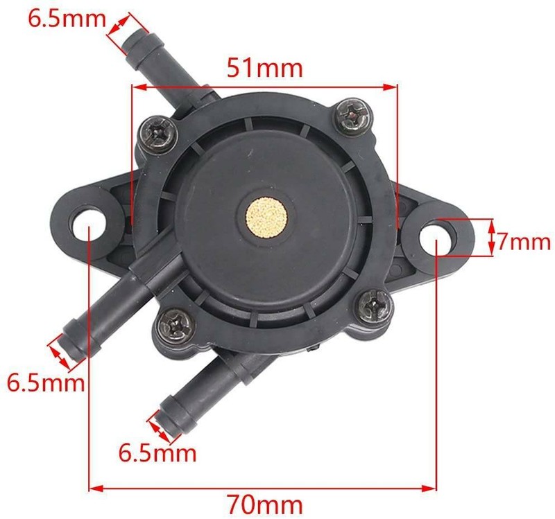 Fuel Pump High Volume Pulse For Briggs Stratton 491922 Honda GX200 GX160 Go Kart