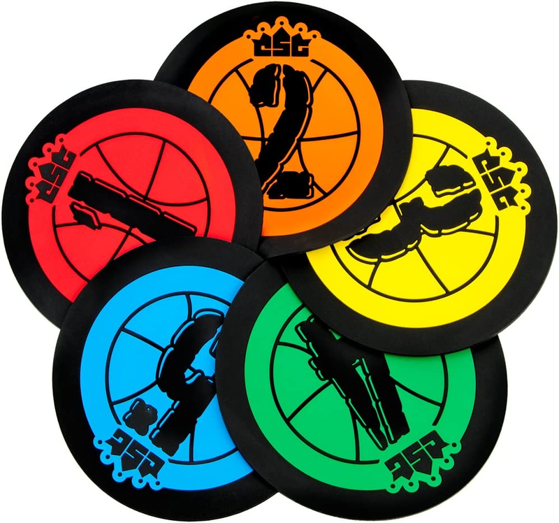 Hot Shot Training Markers, 5-Pack - 7.5