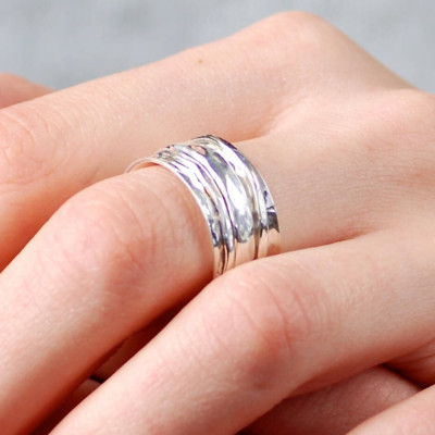 Amazing 925 Sterling Silver Spinner Ring Handmade Jewelry Gift For Women A-452