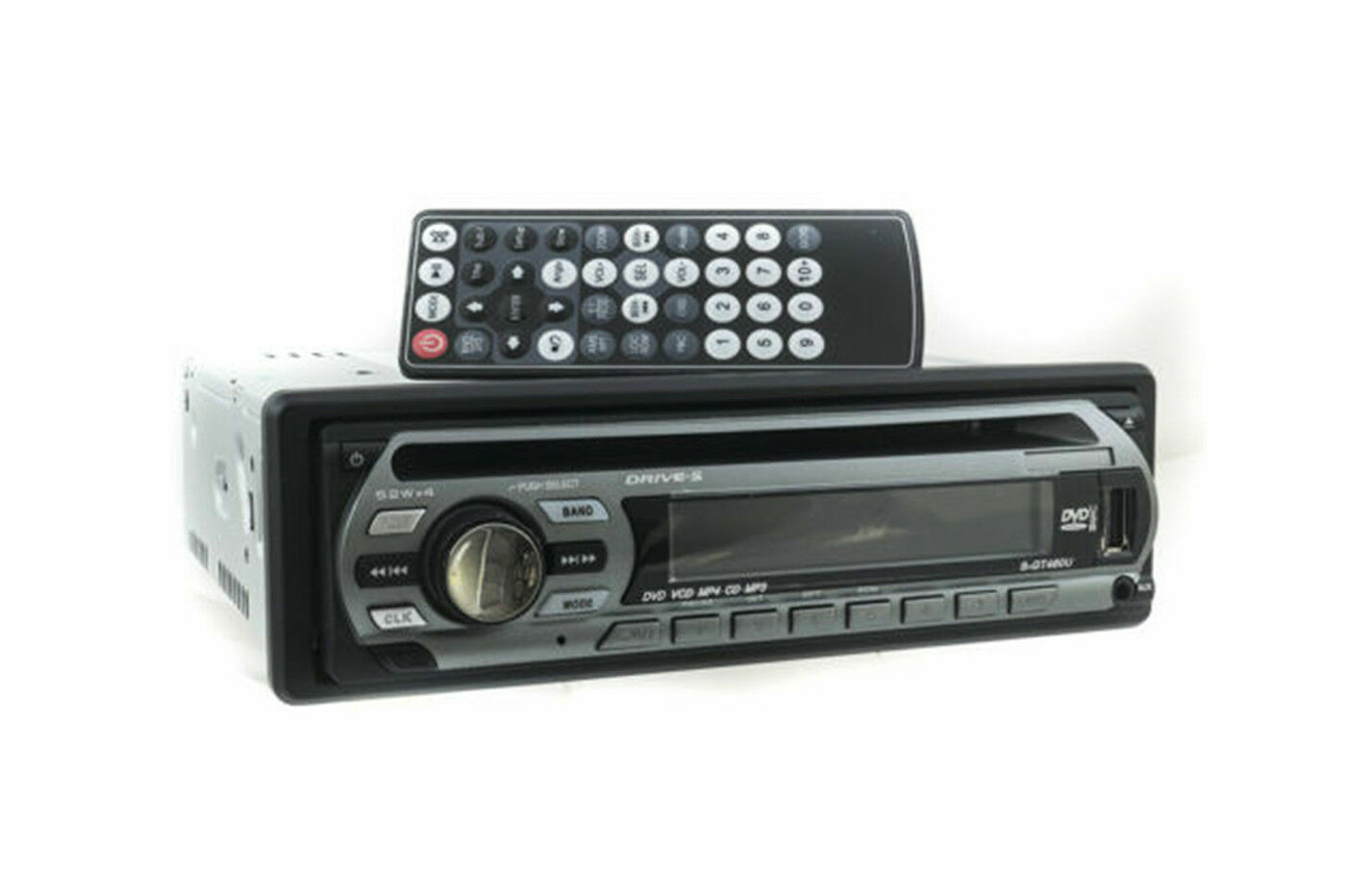 Autoradio Stereo Auto Frontalino Estraibile Fm Mp3 Sd Usb Dvd Cd Aux Gt460u linq