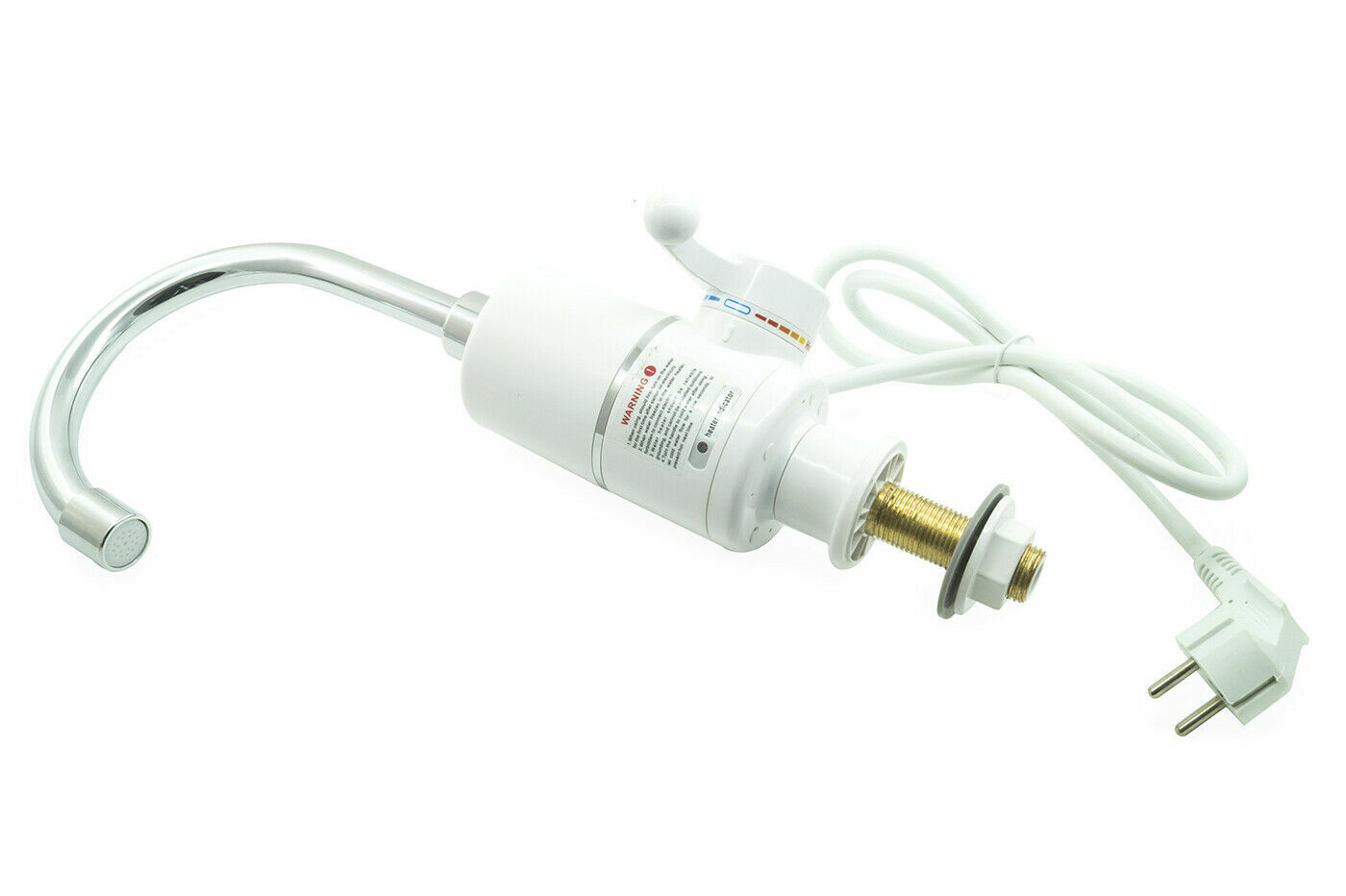 Rubinetto Miscelatore Caldaia Elettrico Eco Spina Acqua Calda Cucina Rx-004 cir