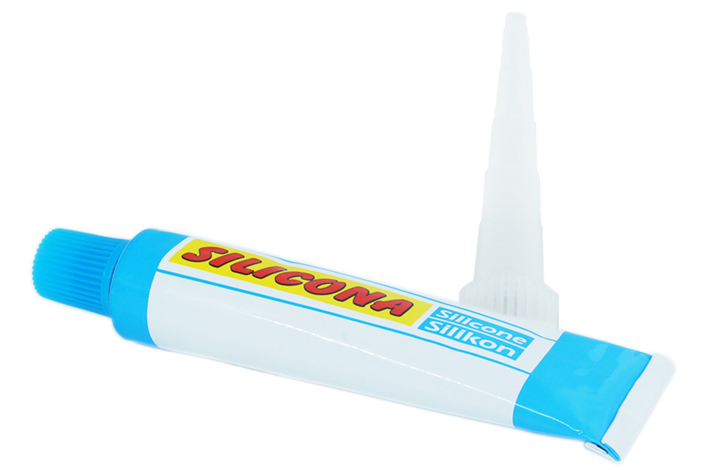 Tubetto Colla Silicone Sigillante Bianca Universale 30 Ml dfh