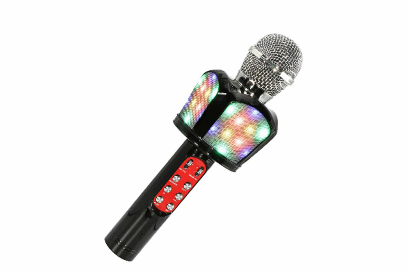 Microfono Wireless Zx-818 Led Cassa Integrata Bluetooth Portatile Karaoke cir