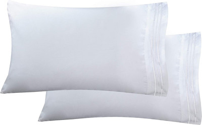 Elegant Comfort Luxury Ultra-Soft 2-Piece Pillowcase Set - 1500 Premium Hotel Qu