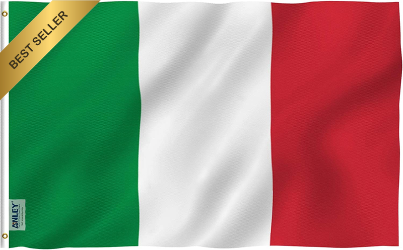 Fly Breeze 3X5 Foot Italy Flag - Vivid Color and Fade Proof - Canvas Header and