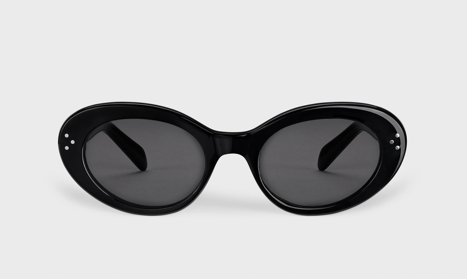 W) Celine Cat Eye S193 Sunglasses in Acetate Black