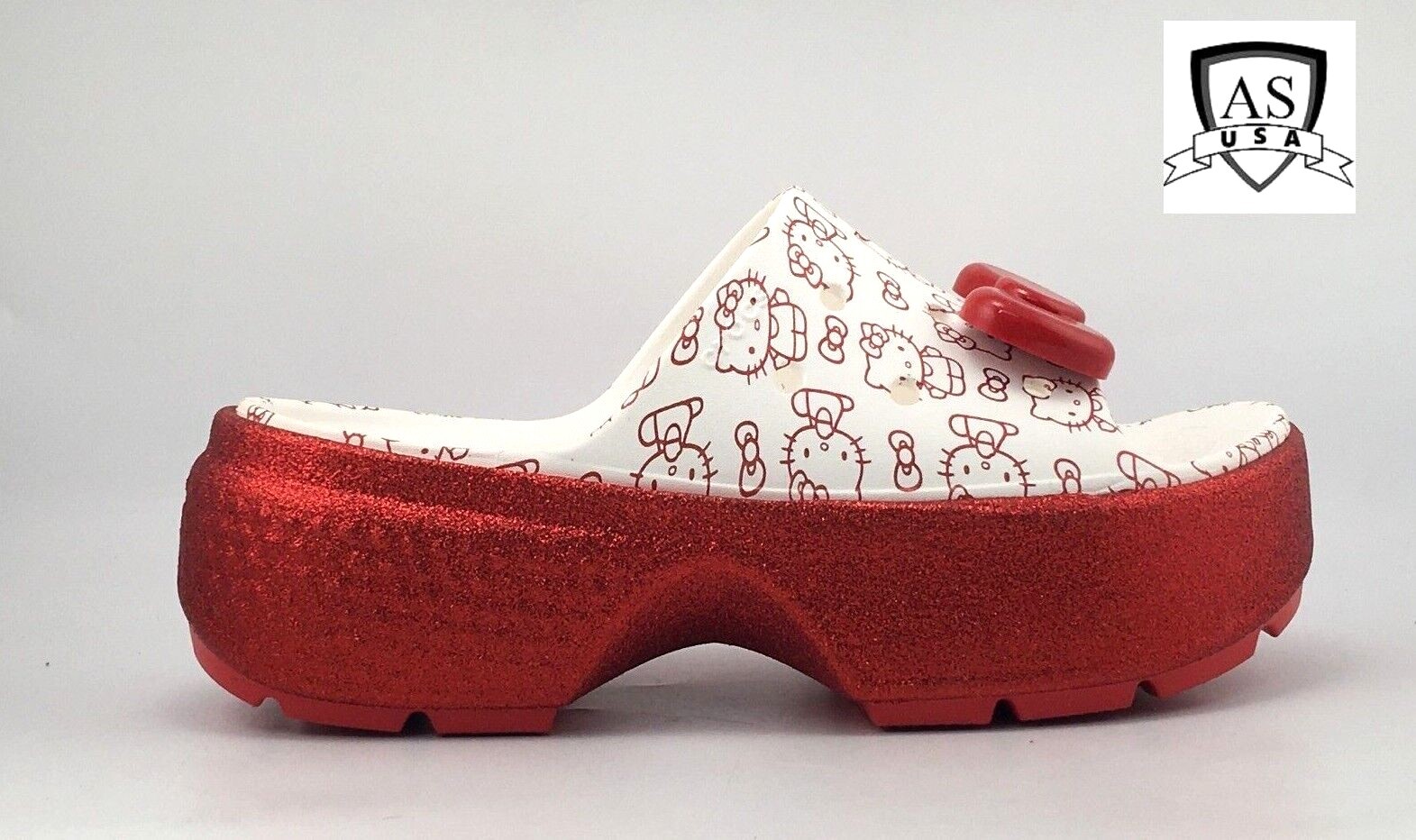 新品 Hello Kitty × Crocs Stomp Slide 23cm Hello Kitty x Crocs Adult Stomp Slide