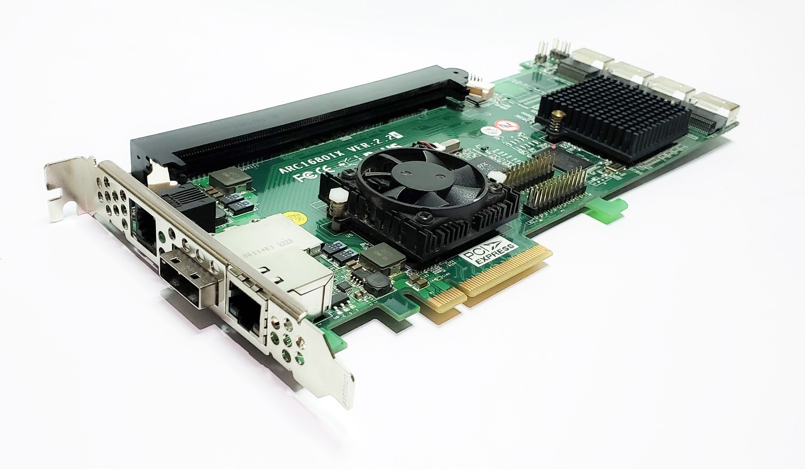 Areca ARC-1680IX-16 RAID Controller Card w/ 2GB Cache 16 Port SATA / SAS