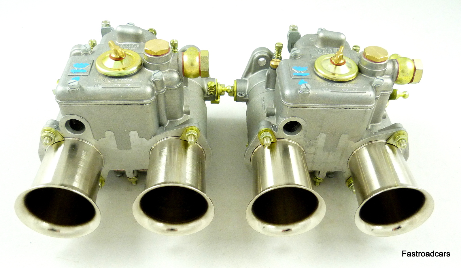 WEBER 45 DCOE TYPE 9 CARBURETTORS GENUINE PAIR FACTORY SPEC