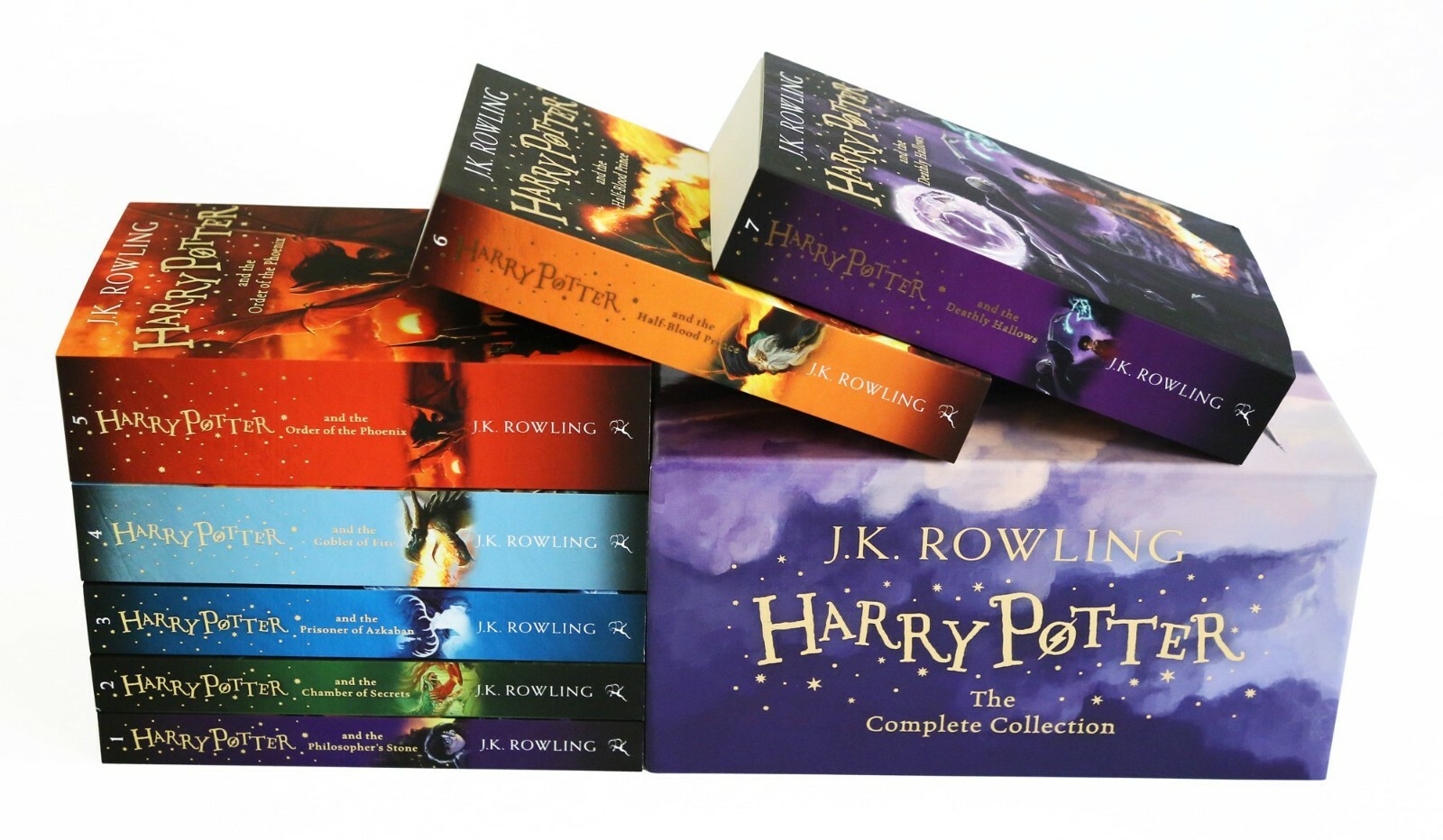 Harry Potter Children's Collection 英語版 JK Rowling Harry Potter Kids Complete Series SoftCover Edition Box